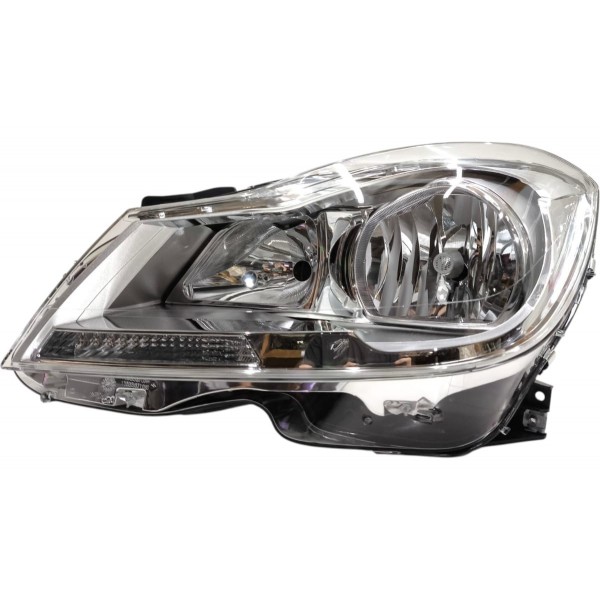 Farol Mercedes C180 C200 C250 2011 2012 2013 2014 Sem Led
