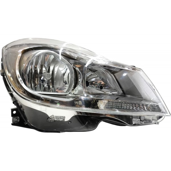 Farol Mercedes C180 C200 C250 2011 2012 2013 2014 Sem Led