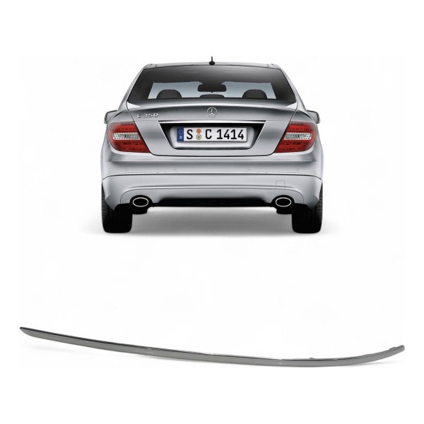Friso Parachoque Traseiro C180 C200 C250 2011 2012 2013 2014