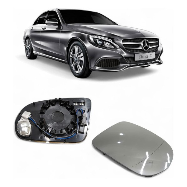Lente Retrovisor Mercedes C180 C200 C250 2015 2016 A 2018