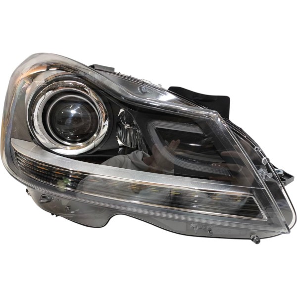 Par Farol Mercedes C180 C200 C250  2011 A 2014 Led Xenon Ambos Lados