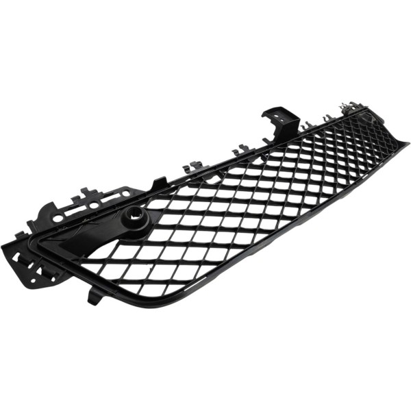 Grade Parachoque Inferior Mercedes C180 C200 2011 A 2014 Preto Fosco