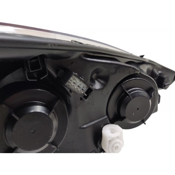 Par Farol Peugeot 207 2009 2010 2011 2012 Máscara Negra  Esquerdo