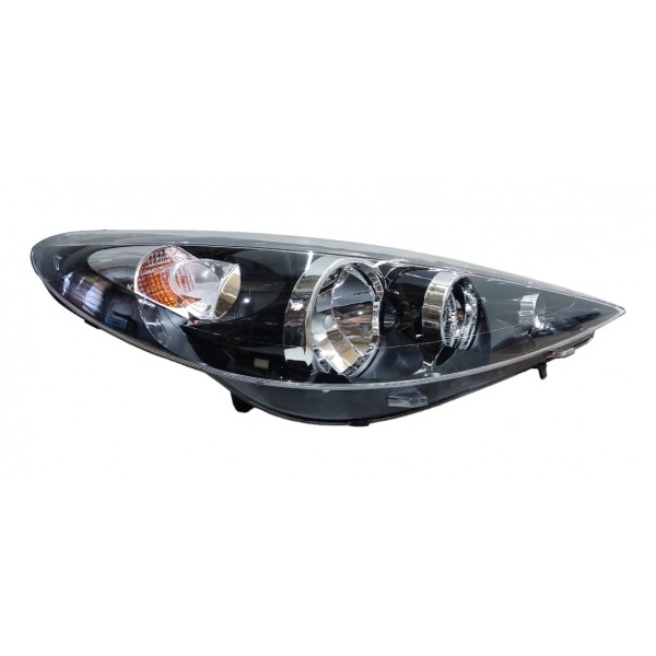Par Farol Peugeot 207 2009 2010 2011 2012 Máscara Negra  Esquerdo