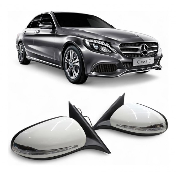 Par Espelho Retrovisor Mercedes C180 C200 2015 2016 A 2018