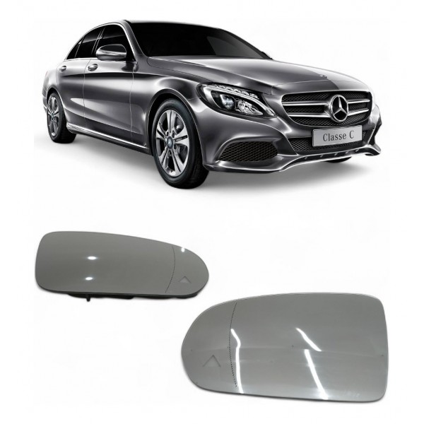 Par Lente Retrovisor Mercedes C180 C200 C250 2015 A 2018