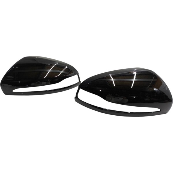 Par Capa Retrovisor Mercedes C180 C200 C250 2015 2016 A 2018 Preto