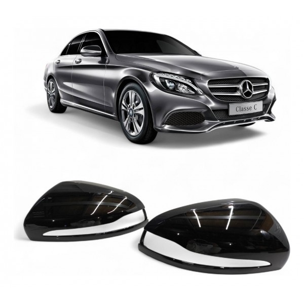 Par Capa Retrovisor Mercedes C180 C200 C250 2015 2016 A 2018