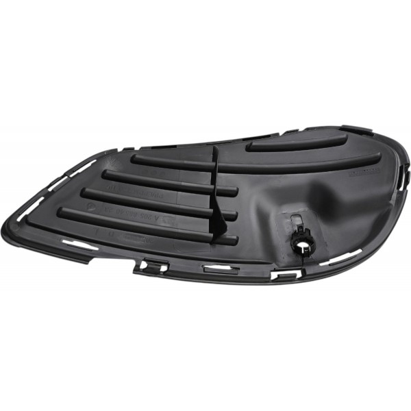 Par Moldura Parachoque Milha C180 C200 C300 2015 2016 A 2018 Preto Ambos Lados