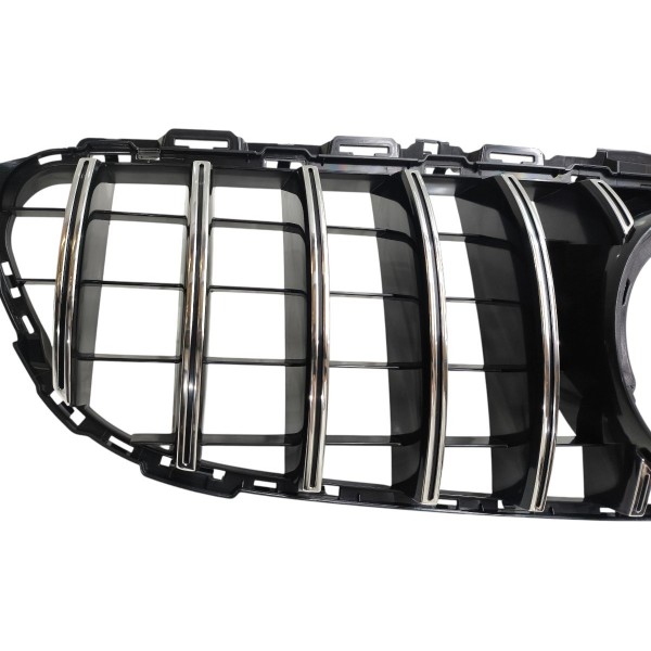 Grade Dianteira Mercedes C180 C200 C250 C300 2015 A 2021 Cromado Brilhante