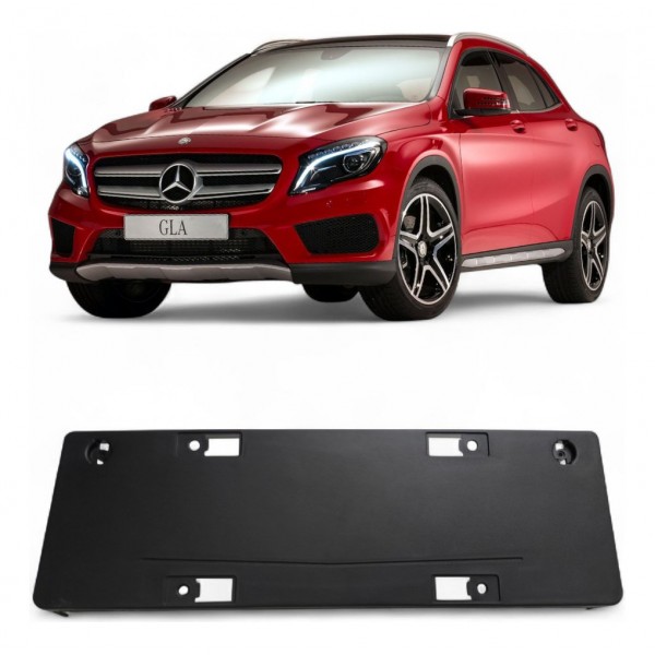 Moldura Placa Dianteira Mercedes Gla200 Gla250 2015 A 2017