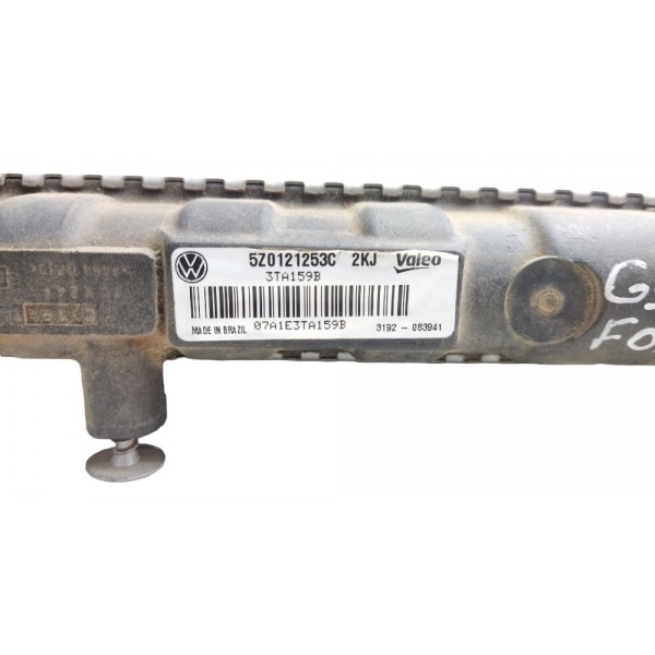 Radiador Volkswagen Gol G5 2009 2010 2011 2012 A 2015 Sem Ar