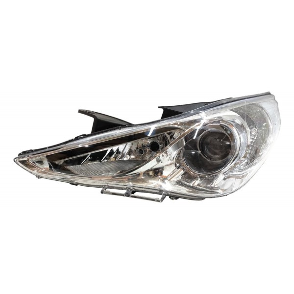 Farol Hyundai Sonata 2011 2012 2013 2014 Sem Xenon Cromado