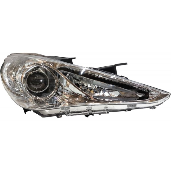Farol Hyundai Sonata 2011 2012 2013 2014 Sem Xenon Cromado