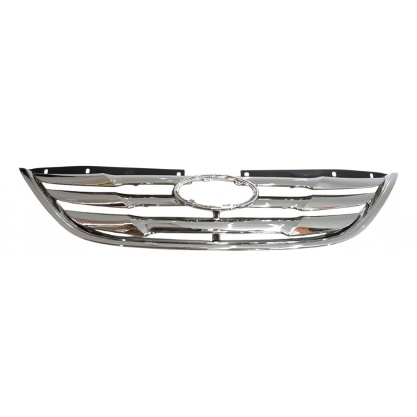 Grade Frontal Hyundai Sonata 2011 2012 2013 2014 Cromado Cromado Brilhante