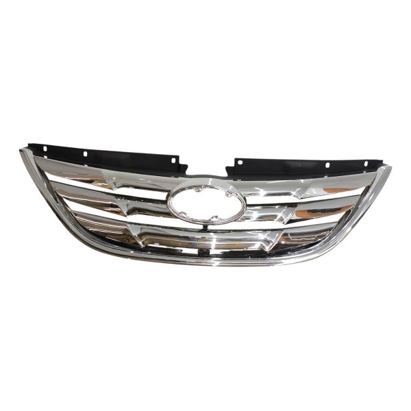 Grade Frontal Hyundai Sonata 2011 2012 2013 2014 Cromado Cromado Brilhante