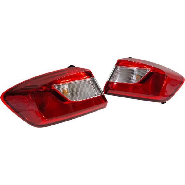 Kit Lanterna Traseira Cruze Sedan 2017 2018 2019 2020 A 2024 Ambos Lados Vermelho