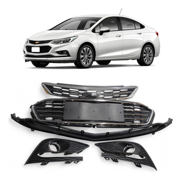 Kit Grade Parachoque Dianteiro Cruze Sedan 2017 2018 2019