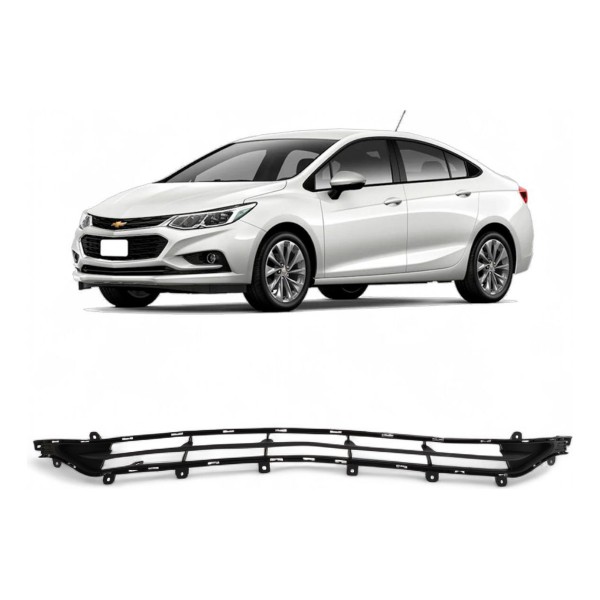 Grade Inferior Parachoque Cruze Sedan Lt Ltz 2017 2018 2019