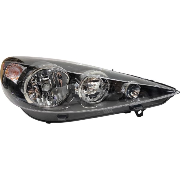 Farol Peugeot 207 2009 2010 2011 2012 A 2014 Máscara Negra