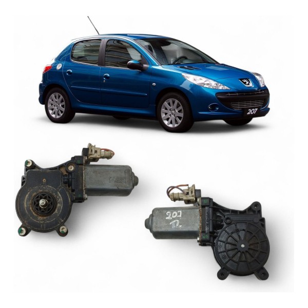 Motor Máquina Vidro Traseira Direita Peugeot 207 2008 A 2012