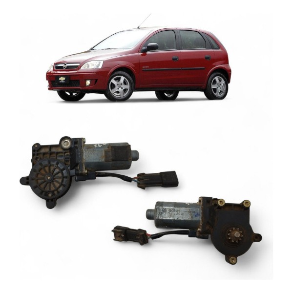 Motor Máquina Vidro Traseira Direita Gm Corsa 2004 A 2012
