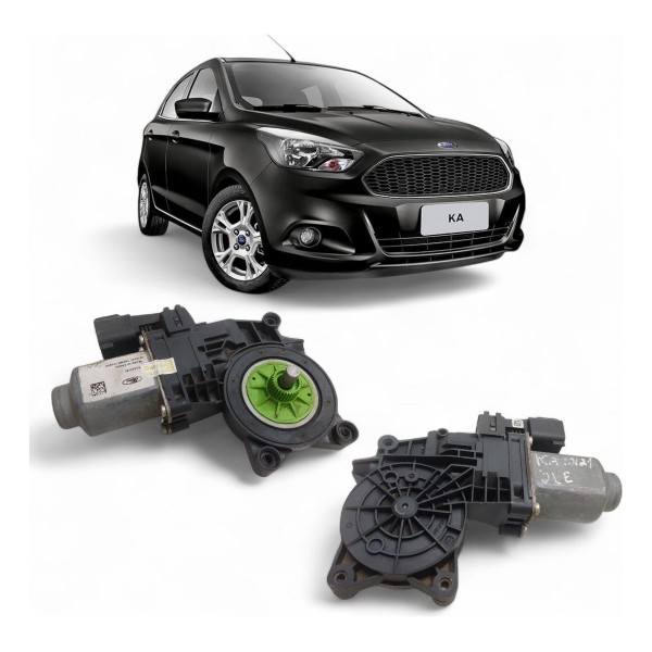 Motor Máquina Vidro Dianteira Esquerda Ford Ka 2015 A 2021
