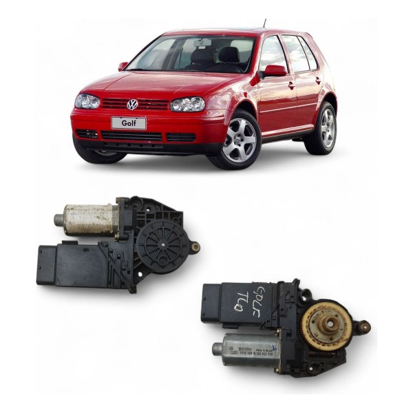 Motor Máquina Vidro Traseira Direita Vw Golf 1998 A 2006