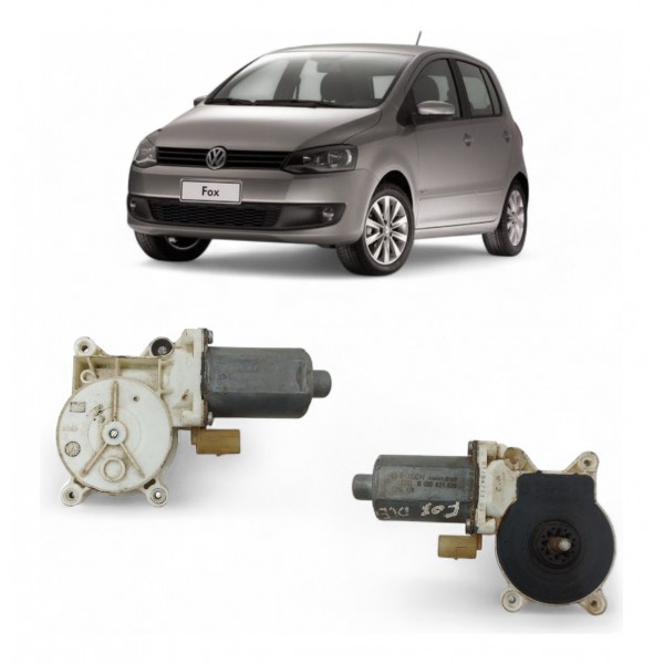 Motor Máquina Vidro Dianteira Esquerda Vw Fox 2009 A 2014