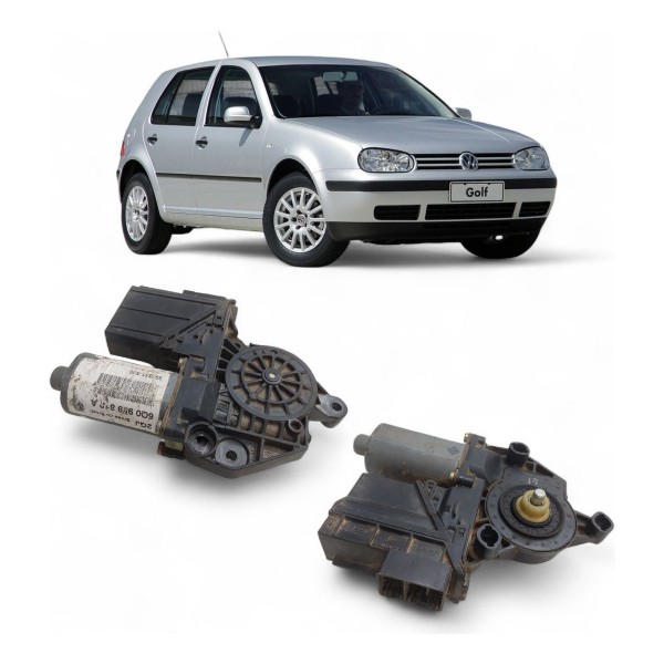 Motor Máquina Vidro Traseira Direita Vw Golf 1999 A 2004