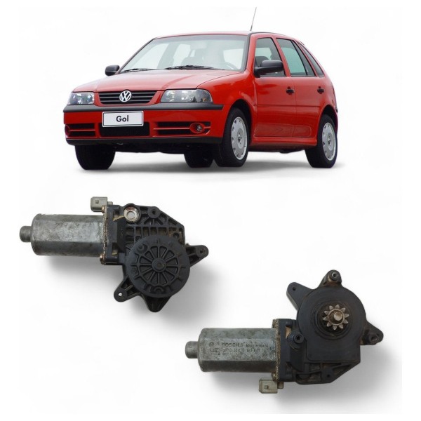 Motor Máquina Vidro Traseira Direita Vw Gol G3 2000 A 2005