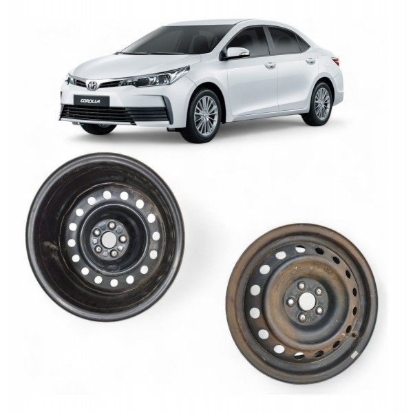 Roda Ferro Aro 16 Toyota Corolla 2018 2019 16x6½j 4261102b70