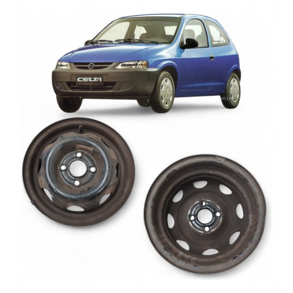 Roda Ferro Aro 13 Chevrolet Celta 93260709 93360956 Original