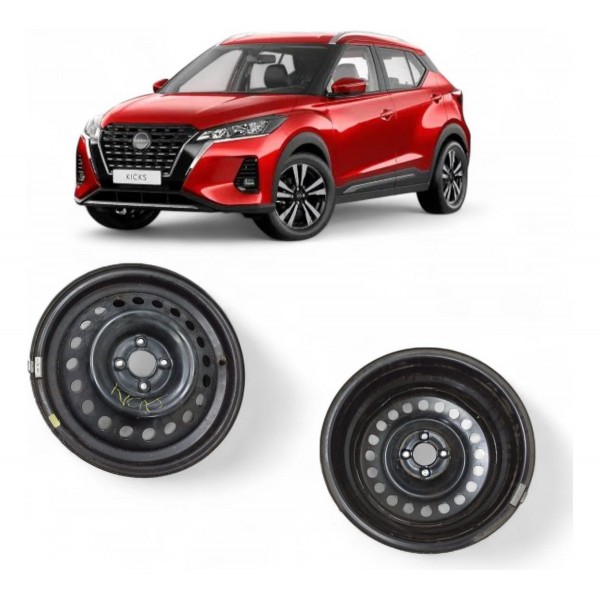 Roda Ferro Aro 16 Nissan 16x6j Original 4 Furos