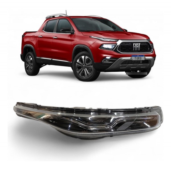 Farol Direito Fiat Toro 2022 2023 2024 Full Led Projetor
