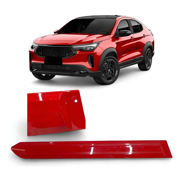 Friso Porta Traseira Direita Fiat Fastback 2022 2023 2024