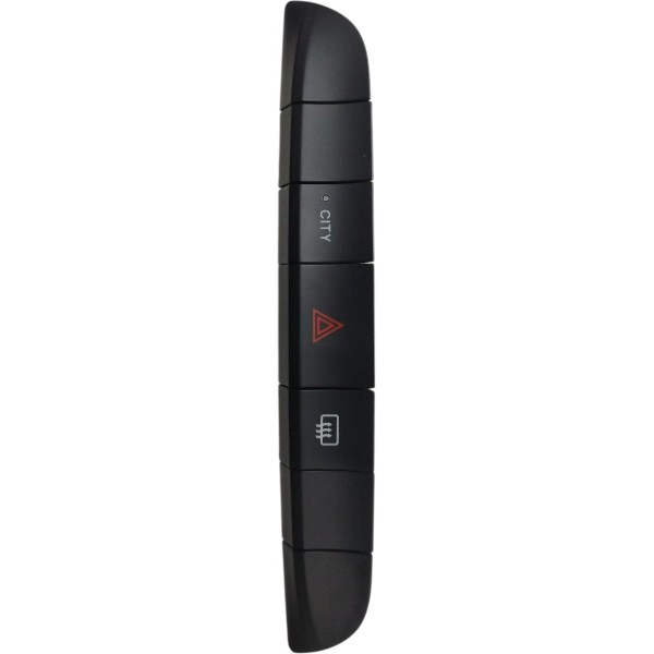 Conjunto Interruptor Painel Fiat Mobi 2016 2017 2018 A 2020 Preto