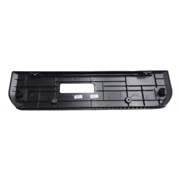 Suporte Placa Traseiro Fiat Strada 2012 2013 2014 A 2017 Preto