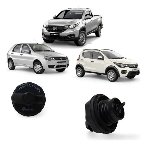 Tampa Tanque Combustível Fiat Palio Strada Mobi 2004 A 2024