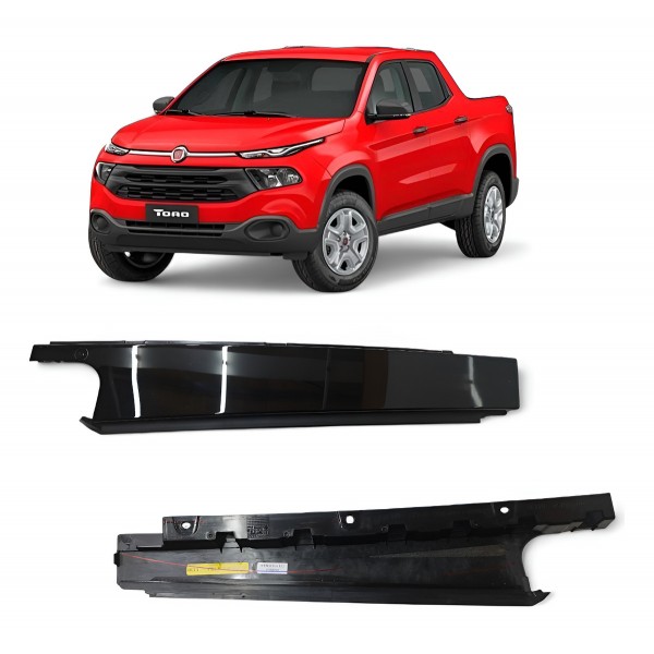 Moldura Coluna Porta Traseira Direita Fiat Toro 2016 A 2021