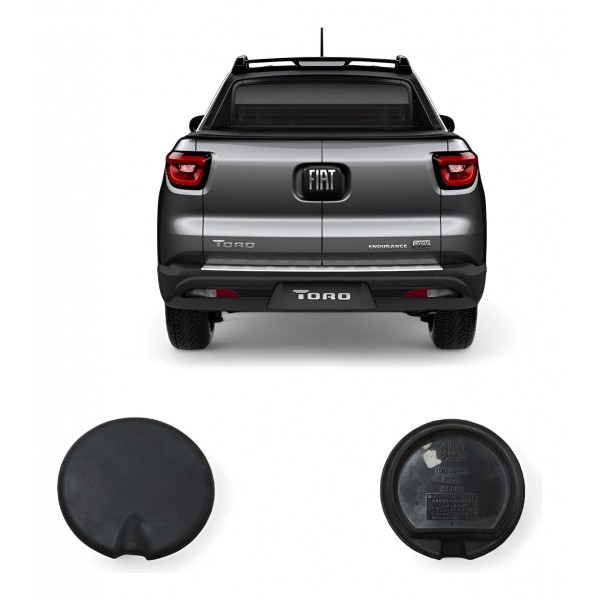 Borracha Tampa Vedação Caçamba Fiat Toro 2016 A 2022