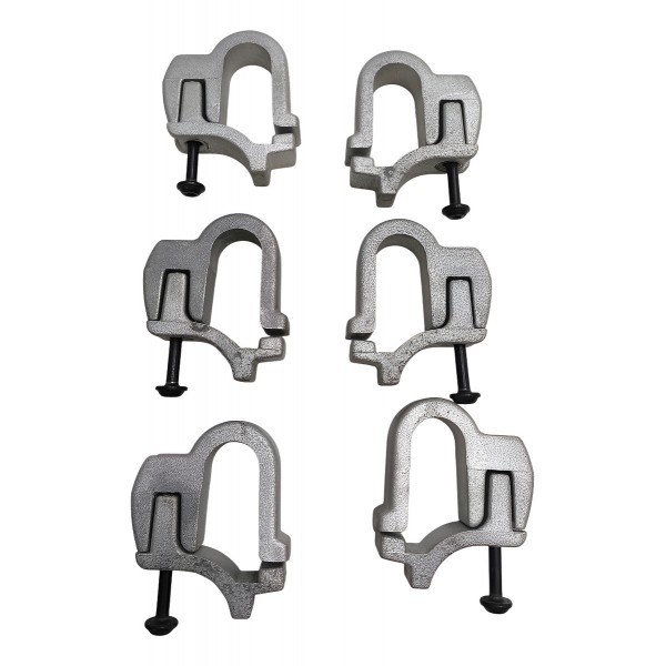 Kit 6 Sargento Suporte Capota Maritima Modelo Universal Novo