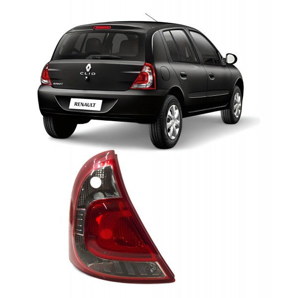 Lanterna Esquerda Renault Clio 2012 2013 2014 Fitam