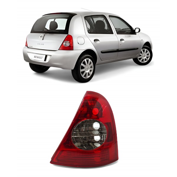Lanterna Direita Renault Clio 2003 2004 2005 A 2012 Fitam