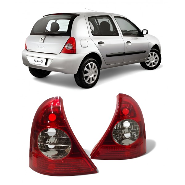Par Lanterna Renault Clio 2003 2004 2005 2006 A 2012 Fitam
