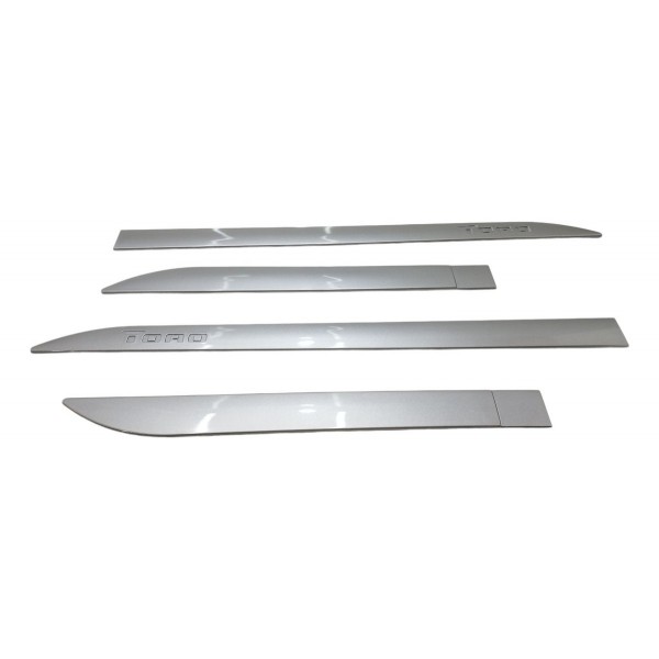 Kit Friso Porta Fiat Toro 2016 2017 2018 2019 2020 A 2023 Cinza