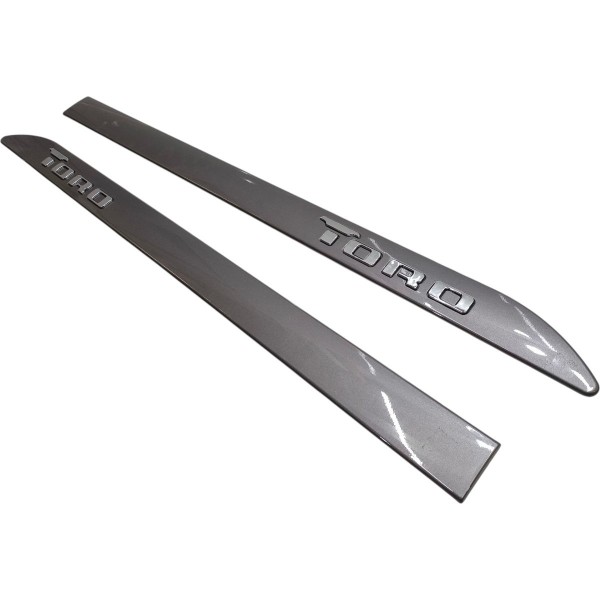 Kit Friso Porta Fiat Toro 2016 2017 2018 2019 A 2024 Grafite Grafite