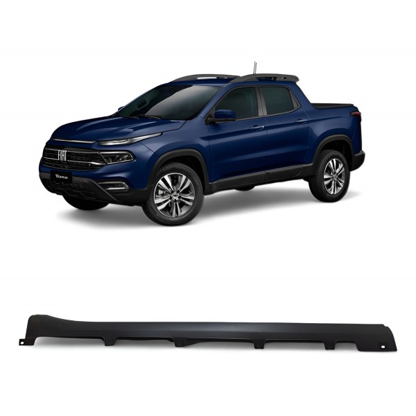 Moldura Spoiler Lateral Esquerda Fiat Toro 2016 2017 A 2024
