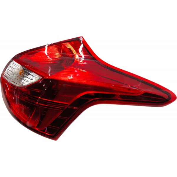 Par Lanterna Ford Focus Hatch 2014 2015 2016 2017 Canto Ambos Lados Vermelho