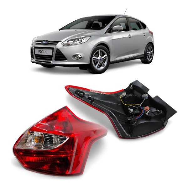 Lanterna Canto Ford Focus Hatch 2014 2015 2016 2017 Rufato